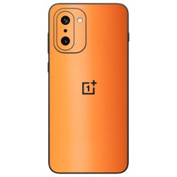 Folie skin SILKASE pentru Oneplus 15R, protectie spate telefon, portocaliu mat