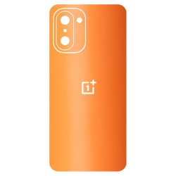 Folie skin SILKASE pentru Oneplus 15R, protectie spate telefon, portocaliu mat
