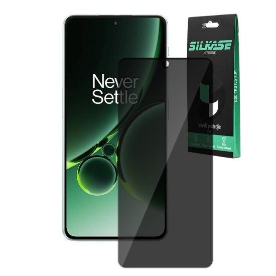 Folie privacy SILKASE pentru OnePlus Nord 3 5G protectie ecran silicon (Telefoane OnePlus, F5964) by www.silkase.ro