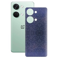 Folie skin SILKASE pentru OnePlus Nord 3, albastru hexa, protectie spate telefon