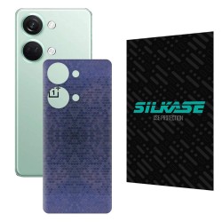 Folie skin SILKASE pentru OnePlus Nord 3, albastru hexa, protectie spate telefon Folie skin SILKASE pentru OnePlus Nord 3, albastru hexa, protectie spate telefon