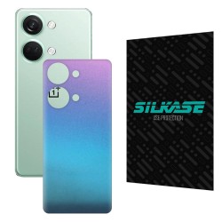 Folie skin SILKASE pentru OnePlus Nord 3, magenta cameleon, protectie spate telefon Folie skin SILKASE pentru OnePlus Nord 3, magenta cameleon, protectie spate telefon