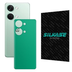 Folie skin SILKASE pentru OnePlus Nord 3, turcoaz mat, protectie spate telefon