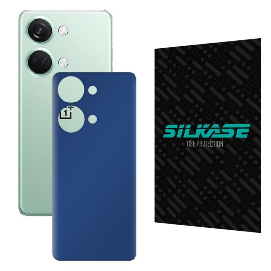 Folie skin SILKASE pentru OnePlus Nord 3, albastru inchis mat, protectie spate telefon (Telefoane OnePlus, S1080) by www.silkase.ro