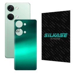 Folie skin SILKASE pentru OnePlus Nord 3, verde emerald, protectie spate telefon