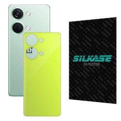 Folie skin SILKASE pentru OnePlus Nord 3, verde neon, protectie spate telefon