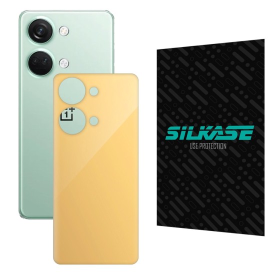 Folie skin SILKASE pentru OnePlus Nord 3, bej, protectie spate telefon (Telefoane OnePlus, S1081) by www.silkase.ro