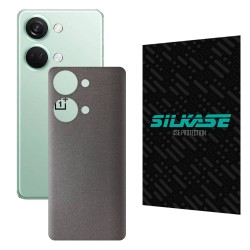 Folie skin SILKASE pentru OnePlus Nord 3, gri brushed, protectie spate telefon Folie skin SILKASE pentru OnePlus Nord 3, gri brushed, protectie spate telefon