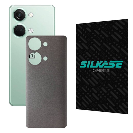 Folie skin SILKASE pentru OnePlus Nord 3, gri brushed, protectie spate telefon (SILKASE, Telefoane OnePlus) by www.silkase.ro Folie skin SILKASE pentru OnePlus Nord 3, gri brushed, protectie spate telefon (Telefoane OnePlus, S1085) by www.silkase.ro