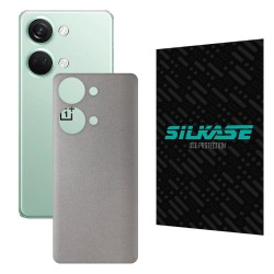Folie skin SILKASE pentru OnePlus Nord 3, gri deschis, protectie spate telefon Folie skin SILKASE pentru OnePlus Nord 3, gri deschis, protectie spate telefon