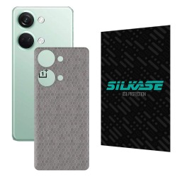 Folie skin SILKASE pentru OnePlus Nord 3, gri hex, protectie spate telefon Folie skin SILKASE pentru OnePlus Nord 3, gri hex, protectie spate telefon