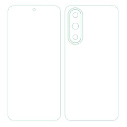Set 2 folii mate SILKASE pentru OnePlus Nord 5, protectie telefon, silicon