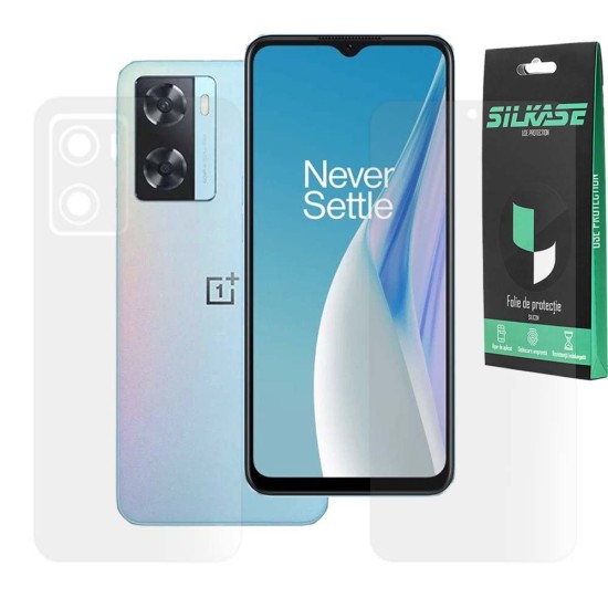 Set 2 folii mate SILKASE pentru OnePlus Nord N20 SE, protectie telefon, silicon (SILKASE, Telefoane OnePlus) by www.silkase.ro Set 2 folii mate SILKASE pentru OnePlus Nord N20 SE, protectie telefon, silicon (Telefoane OnePlus, F6835) by www.silkase.ro
