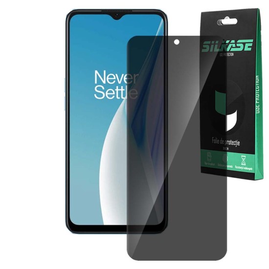 Folie privacy SILKASE pentru OnePlus Nord N20 SE, protectie ecran, silicon (SILKASE, Telefoane OnePlus) by www.silkase.ro Folie privacy SILKASE pentru OnePlus Nord N20 SE, protectie ecran, silicon (Telefoane OnePlus, F6836) by www.silkase.ro