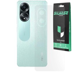 Folie spate mata SILKASE pentru Oppo A58, protectie spate, silicon