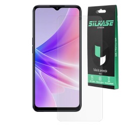 Folie mata SILKASE pentru Oppo A77, protectie ecran, silicon