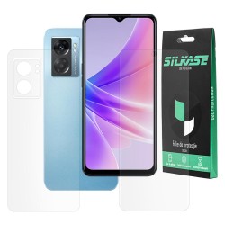 Set 2 folii mate SILKASE pentru Oppo A77, protectie telefon, silicon