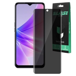 Folie privacy SILKASE pentru Oppo A77, protectie ecran, silicon
