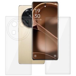 Set 2 folii SILKASE pentru Oppo Find X6 pro, protectie telefon, silicon regenerabil