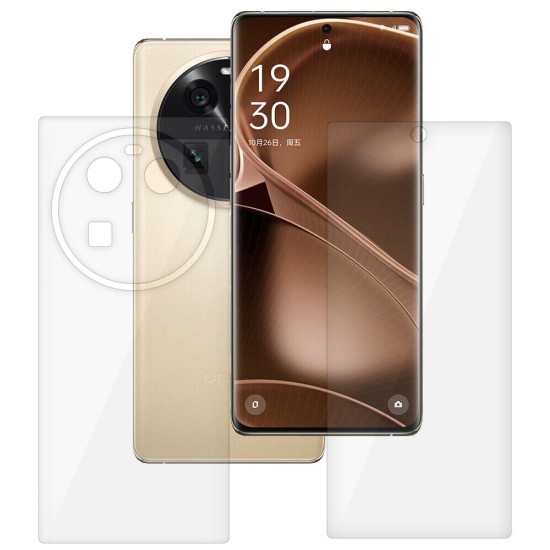 Set 2 folii SILKASE pentru Oppo Find X6 pro, protectie telefon, silicon regenerabil (SILKASE, Folii telefoane) by www.silkase.ro Set 2 folii SILKASE pentru Oppo Find X6 pro, protectie telefon, silicon regenerabil (Find X6 Pro, F5910) by www.silkase.ro