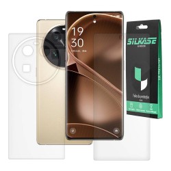 Set 2 folii mate SILKASE pentru Oppo Find X6, protectie telefon, silicon