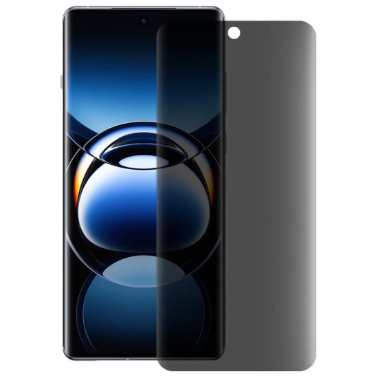 Folie privacy mata SILKASE pentru Oppo Find X7, protectie ecran, silicon (Find X7, F6580) by www.silkase.ro