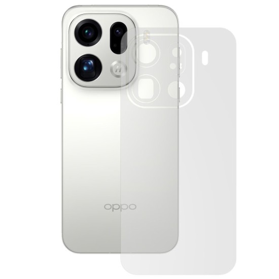Folie spate mata SILKASE pentru Oppo Find X9 Pro, protectie spate, silicon (Find X9 Pro, F7904) by www.silkase.ro