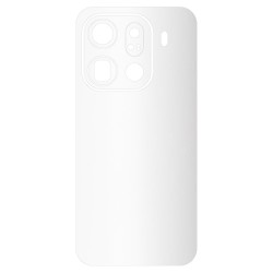 Folie skin SILKASE pentru Oppo Find X9 Pro, protectie spate telefon, alb mat Folie skin SILKASE pentru Oppo Find X9 Pro, protectie spate telefon, alb mat