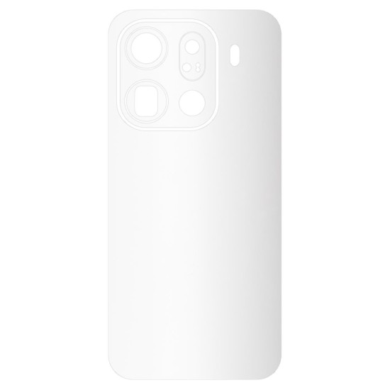 Folie skin SILKASE pentru Oppo Find X9 Pro, protectie spate telefon, alb mat Folie skin SILKASE pentru Oppo Find X9 Pro, protectie spate telefon, alb mat (Find X9 Pro, S2601) by www.silkase.ro
