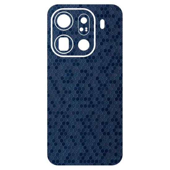 Folie skin SILKASE pentru Oppo Find X9 Pro, protectie spate telefon, albastru hexa Folie skin SILKASE pentru Oppo Find X9 Pro, protectie spate telefon, albastru hexa (Find X9 Pro, S2611) by www.silkase.ro