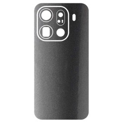 Folie skin SILKASE pentru Oppo Find X9 Pro, protectie spate telefon, gri metalizat Folie skin SILKASE pentru Oppo Find X9 Pro, protectie spate telefon, gri metalizat
