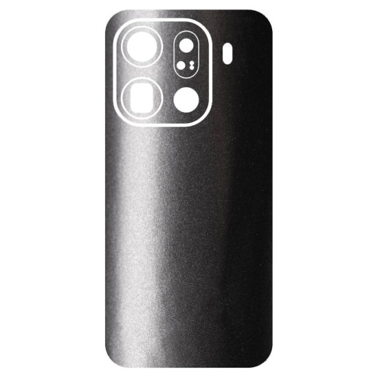Folie skin SILKASE pentru Oppo Find X9 Pro, protectie spate telefon, gunmetal gri inchis (Find X9 Pro, S2624) by www.silkase.ro