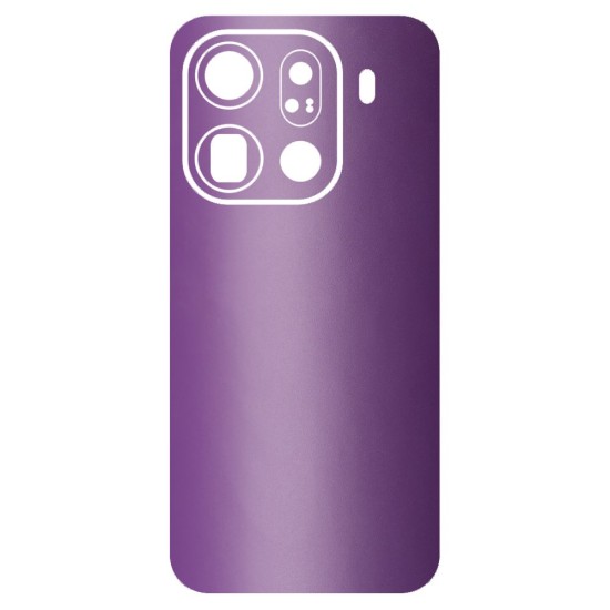 Folie skin SILKASE pentru Oppo Find X9 Pro, protectie spate telefon, mov mat Folie skin SILKASE pentru Oppo Find X9 Pro, protectie spate telefon, mov mat (Find X9 Pro, S2621) by www.silkase.ro