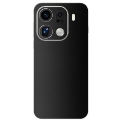 Folie skin SILKASE pentru Oppo Find X9 Pro, protectie spate telefon, negru mat