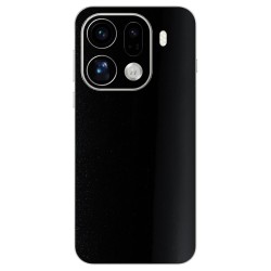 Folie skin SILKASE pentru Oppo Find X9 Pro, protectie spate telefon, negru perlat