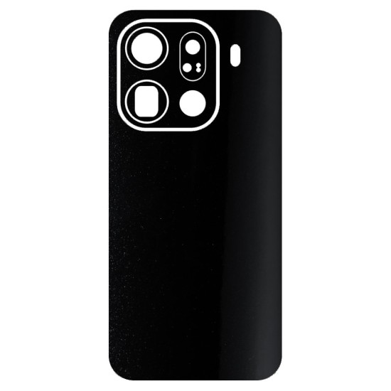 Folie skin SILKASE pentru Oppo Find X9 Pro, protectie spate telefon, negru perlat Folie skin SILKASE pentru Oppo Find X9 Pro, protectie spate telefon, negru perlat (Find X9 Pro, S2620) by www.silkase.ro