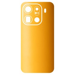 Folie skin SILKASE pentru Oppo Find X9 Pro, protectie spate telefon, portocaliu deschis mat