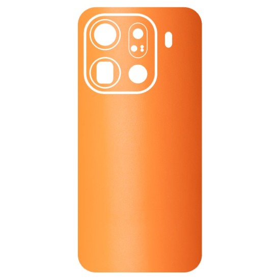 Folie skin SILKASE pentru Oppo Find X9 Pro, protectie spate telefon, portocaliu mat Folie skin SILKASE pentru Oppo Find X9 Pro, protectie spate telefon, portocaliu mat (Find X9 Pro, S2615) by www.silkase.ro