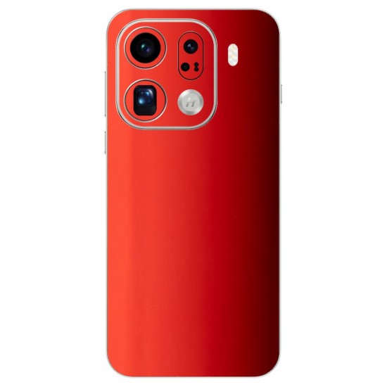 Folie skin SILKASE pentru Oppo Find X9 Pro, protectie spate telefon, rosu lucios Folie skin SILKASE pentru Oppo Find X9 Pro, protectie spate telefon, rosu lucios (Find X9 Pro, S2628) by www.silkase.ro