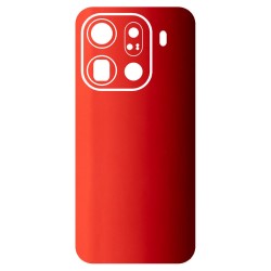 Folie skin SILKASE pentru Oppo Find X9 Pro, protectie spate telefon, rosu lucios