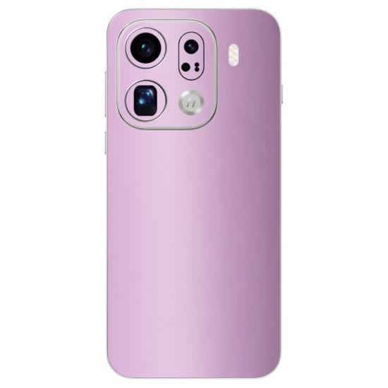 Folie skin SILKASE pentru Oppo Find X9 Pro, protectie spate telefon, roz deschis mat Folie skin SILKASE pentru Oppo Find X9 Pro, protectie spate telefon, roz deschis mat (Find X9 Pro, S2617) by www.silkase.ro