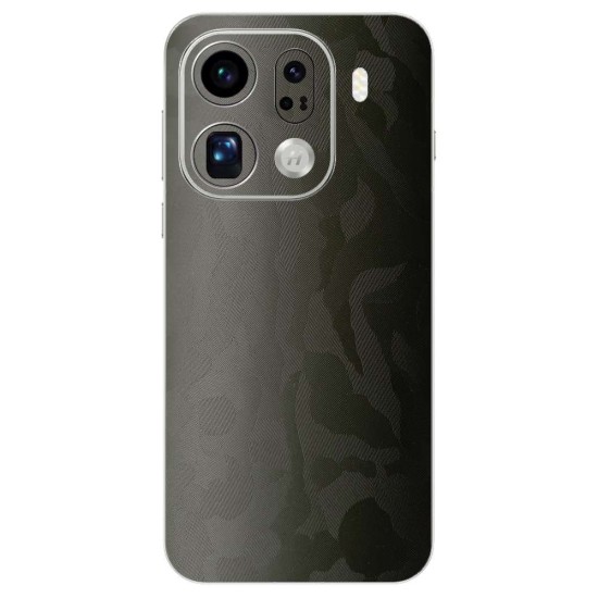 Folie skin SILKASE pentru Oppo Find X9 Pro, protectie spate telefon, verde camuflaj Folie skin SILKASE pentru Oppo Find X9 Pro, protectie spate telefon, verde camuflaj (Find X9 Pro, S2623) by www.silkase.ro