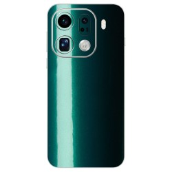 Folie skin SILKASE pentru Oppo Find X9 Pro, protectie spate telefon, verde emerald