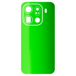 Folie skin SILKASE pentru Oppo Find X9 Pro, protectie spate telefon, verde neon lucios Folie skin SILKASE pentru Oppo Find X9 Pro, protectie spate telefon, verde neon lucios