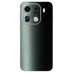Folie skin SILKASE pentru Oppo Find X9 Pro, protectie spate telefon, verde pine inchis