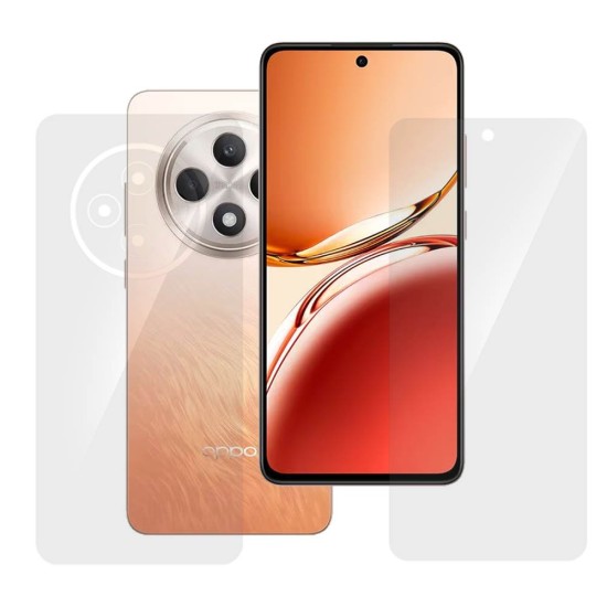 Set 2 folii SILKASE pentru Oppo Reno 12 FS, protectie telefon, silicon regenerabil (SILKASE, Set Folii Lucioase) by www.silkase.ro Set 2 folii SILKASE pentru Oppo Reno 12 FS, protectie telefon, silicon regenerabil (Reno12 FS, F7288) by www.silkase.ro