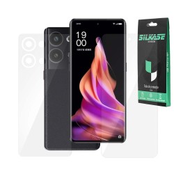 Set 2 folii SILKASE pentru Oppo Reno 9, protectie telefon, silicon regenerabil