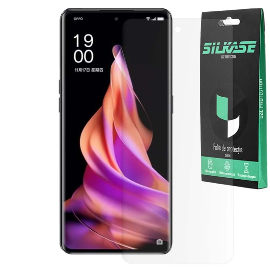 Folie mata SILKASE pentru Oppo Reno 9, protectie ecran, silicon (SILKASE, Folie Silicon Fata Mata) by www.silkase.ro Folie mata SILKASE pentru Oppo Reno 9, protectie ecran, silicon (Reno9, F6656) by www.silkase.ro