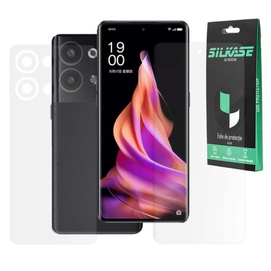 Set 2 folii mate SILKASE pentru Oppo Reno 9, protectie telefon, silicon (SILKASE, Set Folii Mate) by www.silkase.ro Set 2 folii mate SILKASE pentru Oppo Reno 9, protectie telefon, silicon (Reno9, F6658) by www.silkase.ro