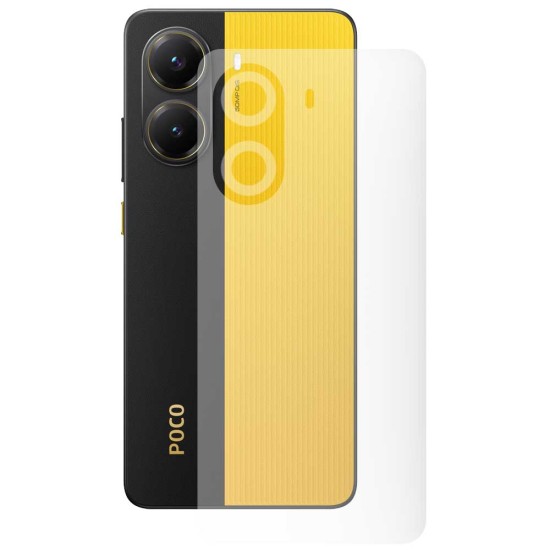 Folie spate mata SILKASE pentru Poco X7 Pro, protectie spate, silicon (SILKASE, Folie Silicon Spate Mata) by www.silkase.ro Folie spate mata SILKASE pentru Poco X7 Pro, protectie spate, silicon (Poco X7 Pro, F7510) by www.silkase.ro